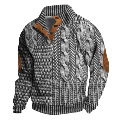 Renaud | Bedruckter Pullover